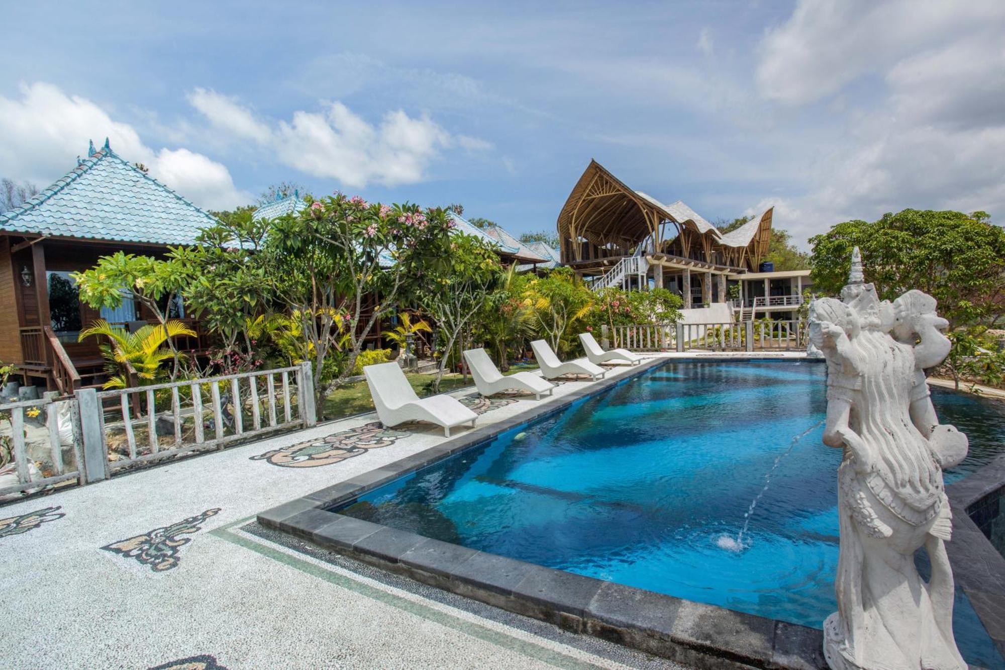 Tawe Ocean Blue Villa Lembongan מראה חיצוני תמונה